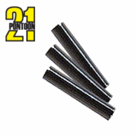 Обжимная трубка Pontoon21 Copper Sleeve, цв. черный, #S, 2.3x1.7x5.0; 200шт.уп.