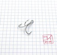Крючок KOI "6066", размер 8 (INT), цвет MT, тройник (10 шт.)