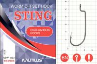 Крючок Nautilus Sting Offset SSW1003 №2/0