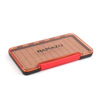Коробка для мормышек и мелких аксессуаров Namazu Slim Box, тип B, 187х102х16 мм