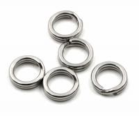 Заводное кольцо Namazu RING-A, цв. Cr, р. 10 ( d=4,3 mm), test-3,5 кг (уп.10 шт)