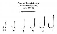 Крючок "FISH SEASON" Round Bent Joint №10 8шт 11100-10F