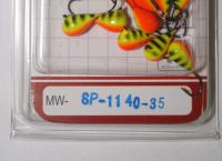 Мормышка W "Spider" Капля с ушком краш. MW-SP-1140-35