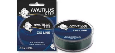 Леска Nautilus Zig Line Floating d-0.28мм 10lb 150м