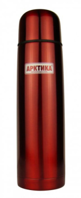 Термос "АРКТИКА" с узким горлом 102-1000 красный