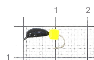 Мормышка вольфрам "True Weight" Банан d2.5 сырный кубик