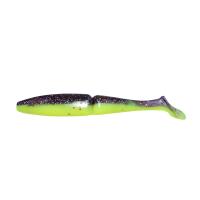 Виброхвост YAMAN PRO Mamura, р.4 inch, цвет #26 - Violet Chartreuse (уп. 5 шт.)