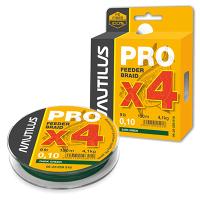 Леска плет. "NAUTILUS" Pro Feeder Braid Dark Green 0.10мм 150м