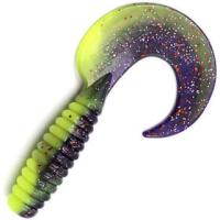 Твистер YAMAN Spiral, р.3,5 inch, цвет # 26 - Violet Chartreuse (уп. 10 шт.)