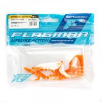 Приманка силик. "FLAGMAN" Слаг Magic Stick 2" Orange 5см 10шт FMS20-102