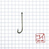 Крючок KOI "LONG PLAINSHANK", размер 8 (INT), цвет BN (10 шт.)