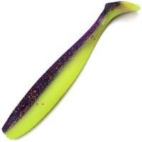 Виброхвост YAMAN Sharky Shad, р.4,5 inch, цвет #26 - Violet Chartreuse (уп. 5 шт.)