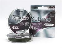 Шнур плетеный "Shii Saido" Selene 8X, L-150 м, d-0,405 мм, test-29,45 кг, mosgreen