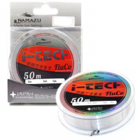 Леска Namazu "I-Tech Fluco", L-50 м, d-0,148 мм, test-1,72 кг, прозрачная