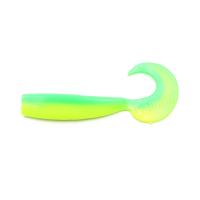 Твистер YAMAN Lazy Tail Shad, р.7 inch цвет #30 - Lime Chartreuse (уп. 3 шт.)