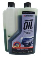 Масло моторное "SUMITACHI" 1л. 2-STROKE ENGINES OIL TC-W3 1l с дозатором