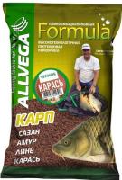 Прикормка "ALLVEGA" Formula Carassin Gartic карась (чеснок) 900 гр.