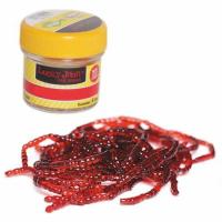 Мотыль "Lucky John" Extra Blood Worm "съедоб." 140201-001 мелкий