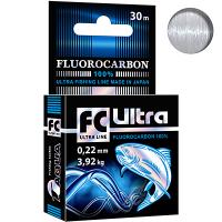 Леска "AQUA" FC Ultra Fluorocarbon 0.22 30м