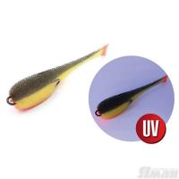 Поролоновая рыбка YAMAN на двойнике, р. 125 мм, цвет 19 UV (1 шт.)