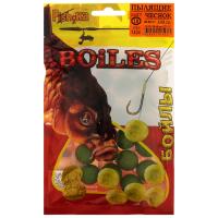 Бойлы "Fish.ka" ПЫЛЯЩИЕ (насад) чеснок 18мм 100 гр.