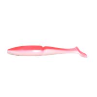 Виброхвост YAMAN PRO Mamura, р.5 inch, цвет #27 - Red White (уп. 4 шт.)