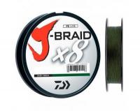 Шнур Daiwa J-Braid X8 Dark Green 0.22мм 37.5lb 150м