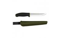 Нож Morakniv 748 MG, нержавеющая сталь, резиновая ручка