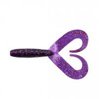 Твистер YAMAN PRO Loop-Two, р.2 inch, цв. #08 - Violet (уп.10 шт)