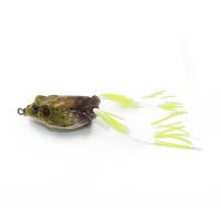 Лягушка-незацепляйка Namazu FROG с лепестком, 65 мм, 18 г, цв. 03, двойник YR Hooks (BN) #3/0