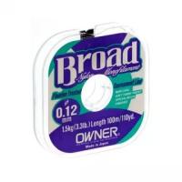 Леска "OWNER" Broad 0.12 100м