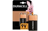 Батарейка DURACELL 6LR61 Alkaline 9V Крона (1 шт.)