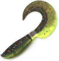 Твистер YAMAN Mermaid Tail, р.5 inch цвет #15 - Violet Lime (уп. 5 шт.)