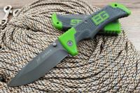 Нож турист."Gerber" 114 зел.