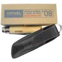 Нож Opinel №8, нержавеющая сталь, бук, чехол, картонная коробка