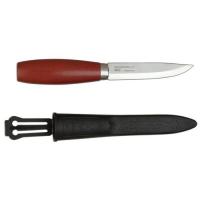 Нож Morakniv Classic №3, углеродистая сталь, рукоять из березы, красного цвета