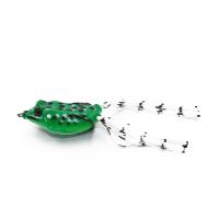 Лягушка-незацепляйка Namazu FROG с лепестком, 65 мм, 18 г, цв. 07, двойник YR Hooks (BN) #3/0