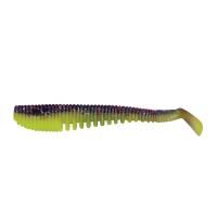 Виброхвост YAMAN PRO Legend Minnow, р.3,5 inch, цвет #26 - Violet Chartreuse (уп. 5 шт.)