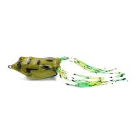 Лягушка-незацепляйка Namazu FROG с лепестком, 55 мм, 10 г, цв. 08, двойник YR Hooks (BN) #1/0