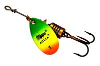 Блесна "MEPPS" Aglia Fluo №1 Tiger 3,5 гр.