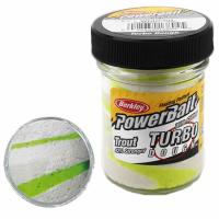 Тесто "BERKLEY" PowerBait Select Glitter Turbo Dough - spring green yellow 50г