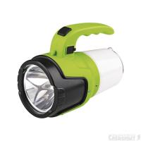 Фонарь "СЛЕДОПЫТ-Атум", 1 LED + 8 LED, аккум. 220В, USB