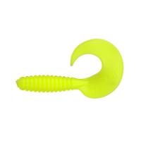 Твистер YAMAN Spiral, р.6 inch, цвет # 02 - Chartreuse (уп. 4 шт.)