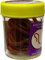 Приманка силик. "KOSADAKA" Земляной червь коричн. запах червя 9г SEWF-BR-EW