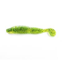 Виброхвост YAMAN Arris Shad, р.4 inch, цвет #10 - Green pepper (уп. 4 шт.)