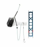 Оснастка фидерная Яман «Лещ», кормушка 80 гр. шнур 0,25 мм, крючок №6 на мотовиле