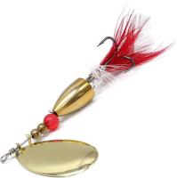 Блесна вращ. Namazu Unwin, вес 10 г, цвет 02 (латунь)