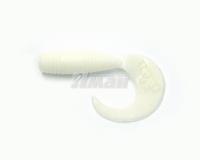 Твистер YAMAN PRO Spry Tail, р.3 inch, цвет #01 - White (уп. 8 шт.)