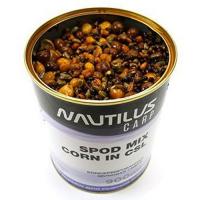 Зерновая смесь Nautilus Spod Mix  Corn in CSL 900ml (кукурузный микс и конопля в CSL)