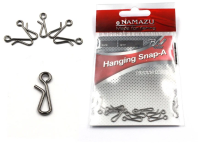 Застежка Namazu HANGING SNAP-A, цв. BN, р. 1, test-5 кг (уп.10 шт)